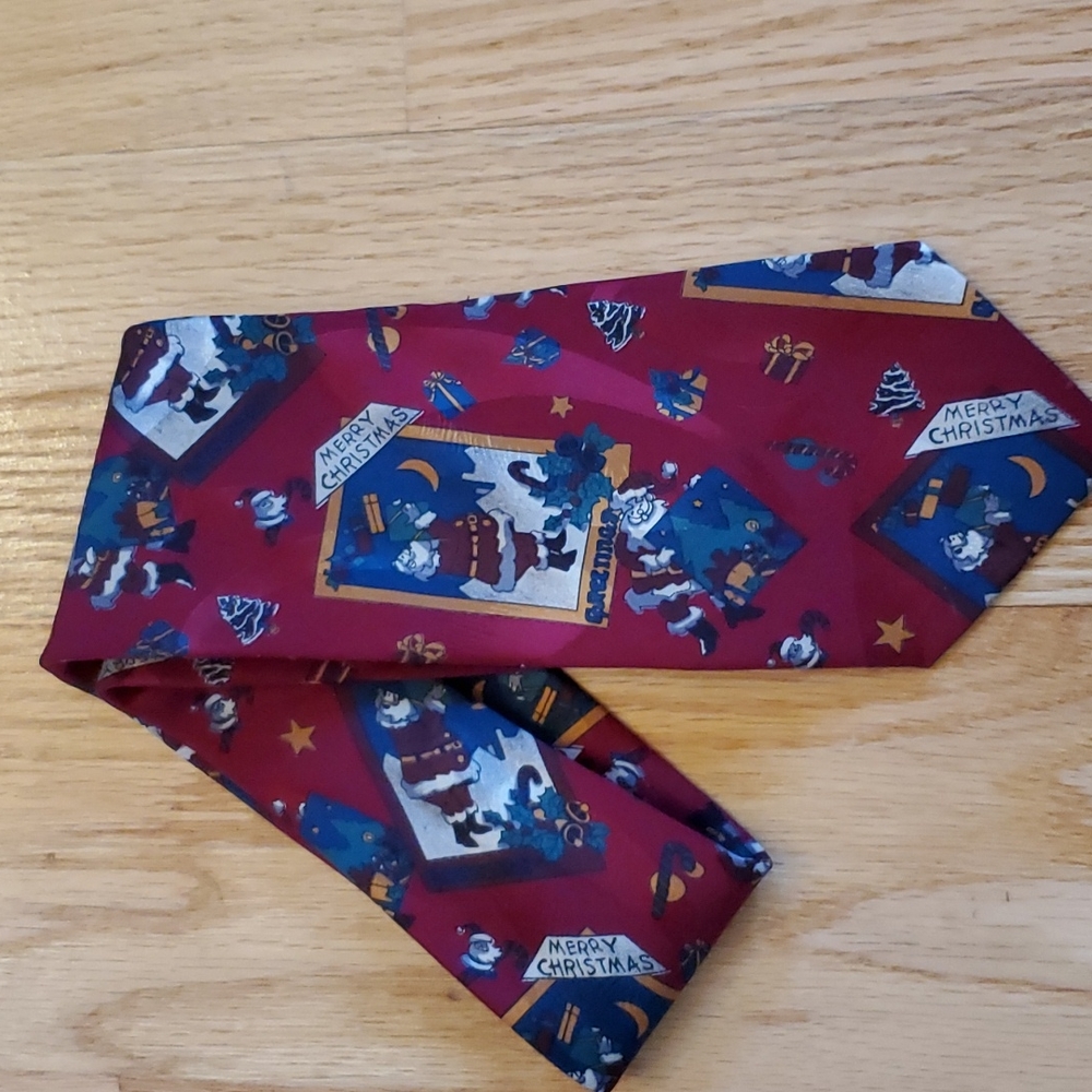 Vintage Swank Christmas Tie